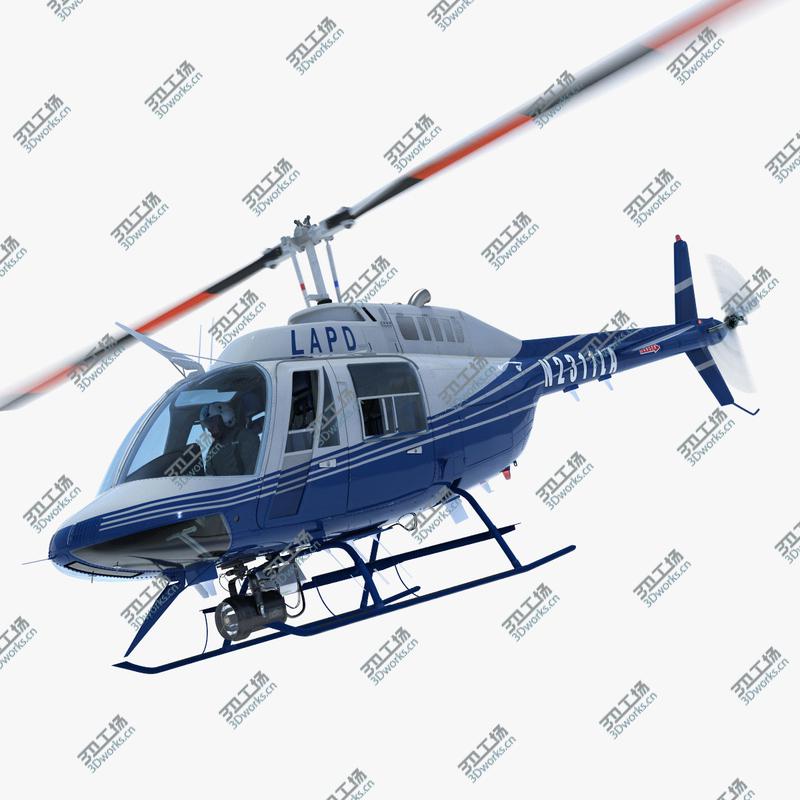 images/goods_img/20210319/Bell Jetranger 206 Los Angeles Police Helicopter/1.jpg